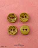 Two Hole Wood Button WB103