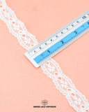 'Center Filling Lace 20970' displayed with a ruler to indicate its width as 0.5 inches.