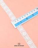 'Center Filling Lace 21021' displayed with a ruler to indicate its width as 0.5 inches.