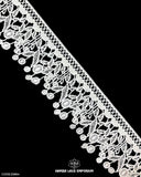 'Edging Flower Design Lace 23864' with the name 'Hamza Lace' written at the bottom