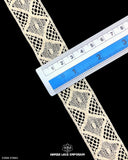 'Center Filling Lace 21993' displayed with a ruler to indicate its width as 1 inch.