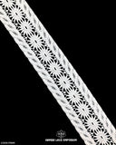 'Center Filling Design Lace 17699' with 'Hamza Lace' Sign at the bottom