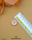 Four Hole Wood Button WB86
