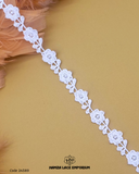 Center Flower Lace 24589