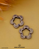 Flower Design Button MA608