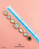 The 'Button Patti 006' size is showcased using a ruler for precise measurement.