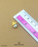 'Fancy Button FBC084' with ruler for size reference in the product image.