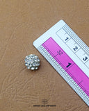 'Fancy Button 121FBC' with ruler for size reference in the product image.