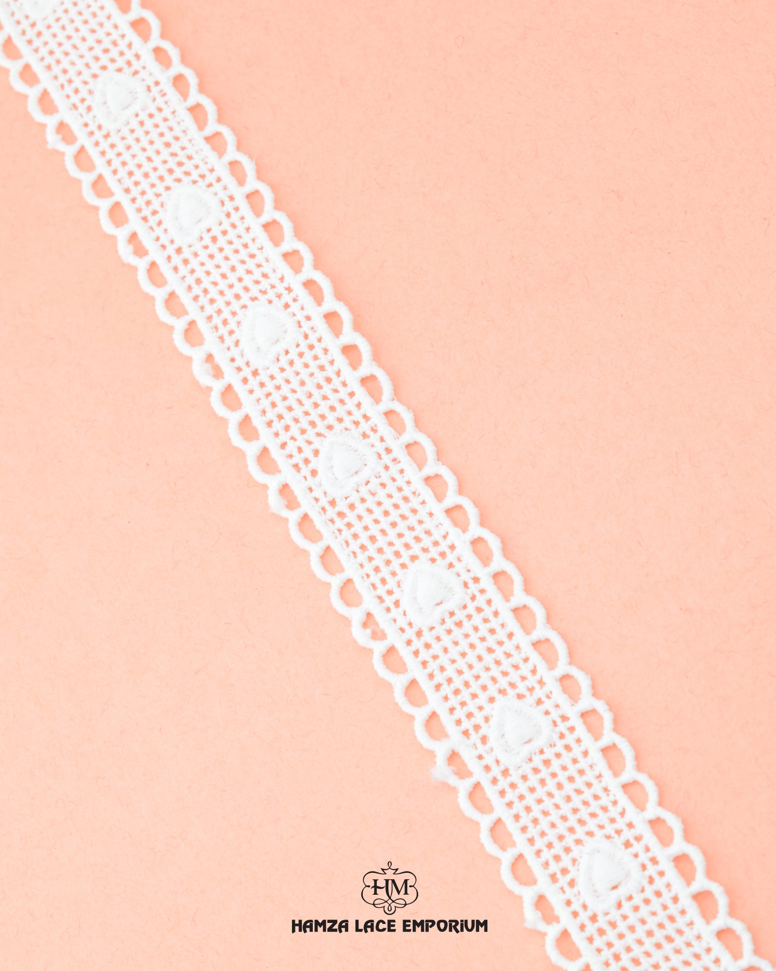 'Center Filling Lace 16087' with the 'Hamza Lace' sign