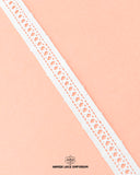 Zoomed view of the white 'Center Filling Lace 16916'