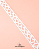 Two Side Border Criss Cross Lace 20895