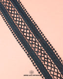 A closer look at the black color 'Center Filling Lace 20929'
