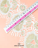 The size of the 'Center Filling Lace 22818' is given as '5' inches by placing a ruler on it