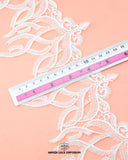 The size of the 'Edging Lace 22947' is given with the help of a ruler.