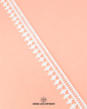 'Edging Triangle Lace 22968' with the 'Hamza Lace' sign at the bottom