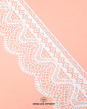 'Edging Scallop Lace 23103' with the 'Hamza Lace' sign