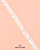 The white 'Edging Lace 23245' with the 'Hamza Lace Emporium' sign and logo