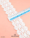 The size of the 'Center Filling Lace 23256' is given with the help of a ruler.