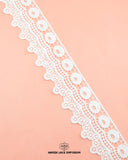 'Edging Scallop Lace 23258' with the 'Hamza Lace' sign at the bottom
