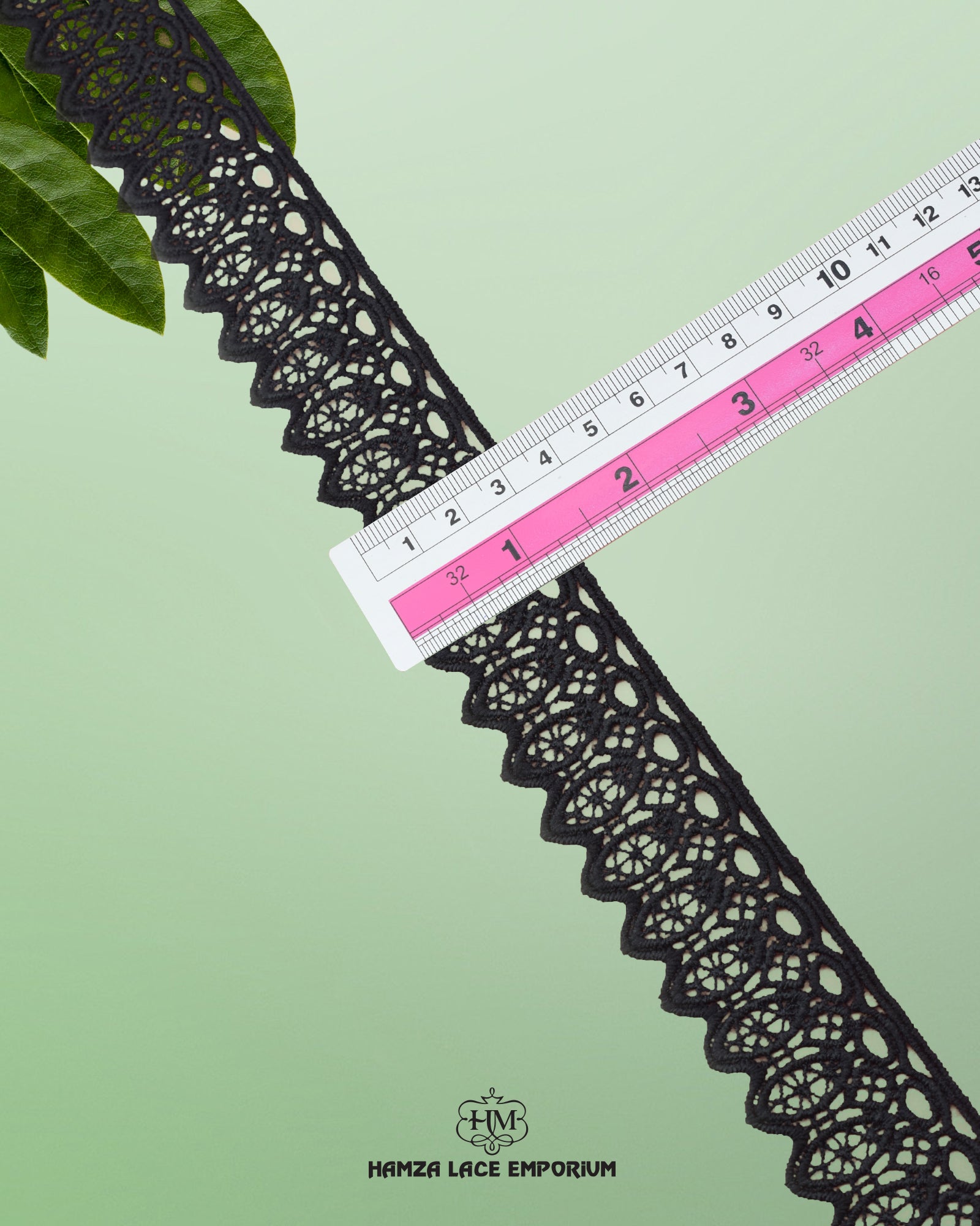 The size of the 'Edging Lace 23259' is shown as 1.5 inches