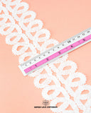 Size of the 'Center Filling Lace 23260' is shown with the help of a ruler as '3.5' inches