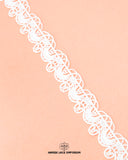 'Edging Scallop Lace 23278' with the 'Hamza Lace' sign at the bottom
