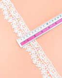 Size of the 'Edging Flower Lace 23325' is shown as '1.75' inches with the help of a ruler
