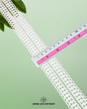 Size of the 'Center Filling Lace 23404' is given as '1.25' inches by placing a ruler on it