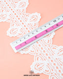 The size of the 'Center Filling Lace 23410' is given with the help of a ruler.