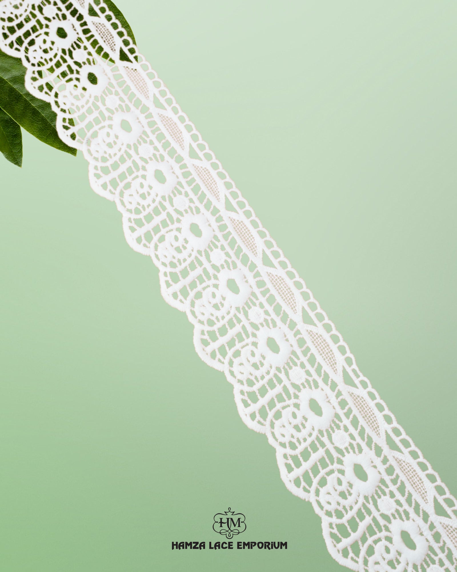 white color 'Edging Loop Lace 23415'