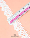 Size of the product 'Edging Scallop Lace 23436' is 1.25 inches