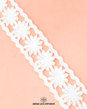 'Center Filling Flower Lace 23440' with the 'Hamza Lace' sign at the bottom