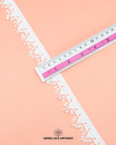 Size of the 'Edging Lace 23465' is shown as '1' inch with the help of a ruler