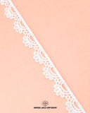 A white color 'Edging Loop Lace 23472' is shown with the brand logo and name ' Hamza Lace' 