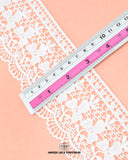 Size of the product 'Edging Flower Lace 23496' is 3 inches