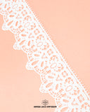 The Edging Lace 23502 with the brand name 'Hamza Lace' and logo
