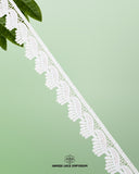 The "Edging Leaf Lace 23510" with the "Hamza Lace" sign at the bottom