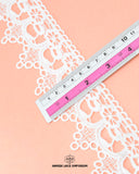 Size of the 'Edging Lace 23546' is given as 2.25 inches with the help of a ruler