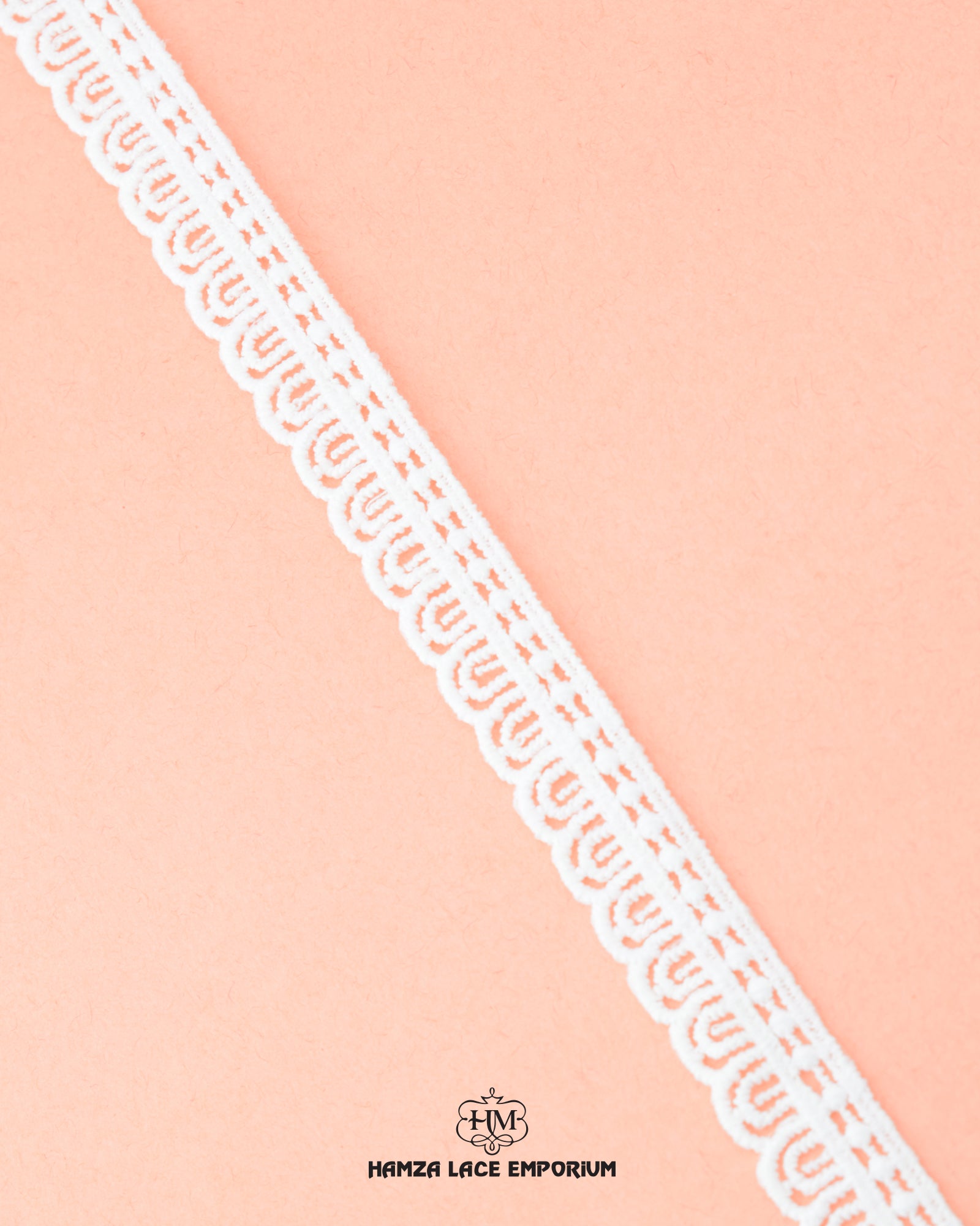 'Edging Loop Lace 23601' with the 'Hamza Lace' sign at the bottom