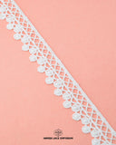 'Edging Ball Lace 2445' is on the pink background with 'Hamza Lace' sign at the bottom