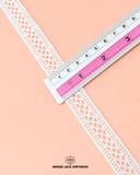Size of the 'Center Filling Lace 2463' is shown with the help of a ruler as '0.75' inches