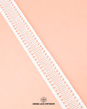 'Center Filling Lace 334' with the brand name 'Hamza Lace' at the bottom