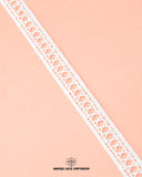 A white 'Two Side Filling Lace 335' with the 'Hamza Lace' sign and logo
