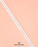 The 'Edging Loop Lace 4686' with the brand name 'Hamza Lace' and logo