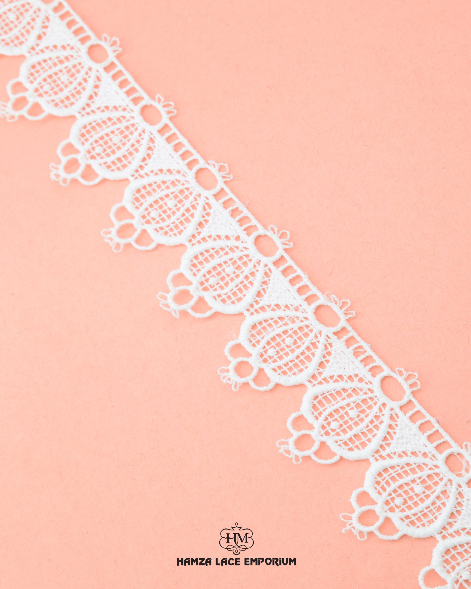 'Edging Lace 6265' with the 'Hamza Lace' sign