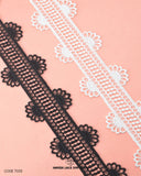 One white and one black color 'Center Filling Lace 7035' are displayed with the 'Hamza Lace' sign at the bottom