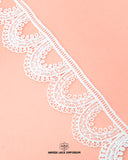 The Edging Loop Lace 8011 with the brand name 'Hamza Lace' and logo