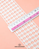 Size of the 'Center Filling Lace 8888' is given as 3 inches with the help of a ruler