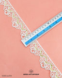 The Size of the 'Sequence Work Edging Lace AL4703' is given
