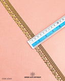 The size of the 'Sequence Work Edging Lace AZ1601' is shown with the help of a ruler as 1 inch